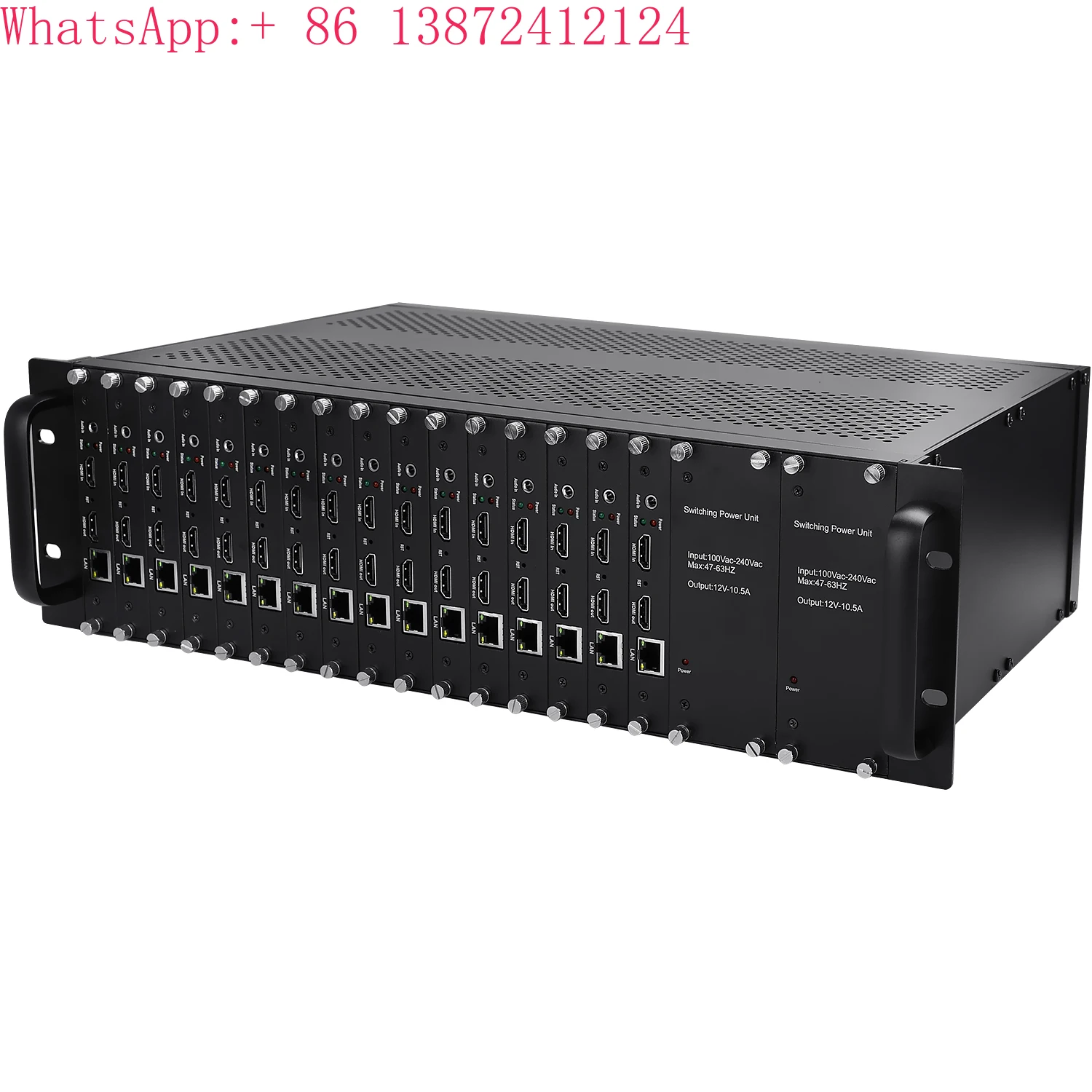 MPEG-4 AVC/H.264 16 Channel HDMI Video Encoder HDMI Transmitter Live Broadcast Encoder H264 Encoder