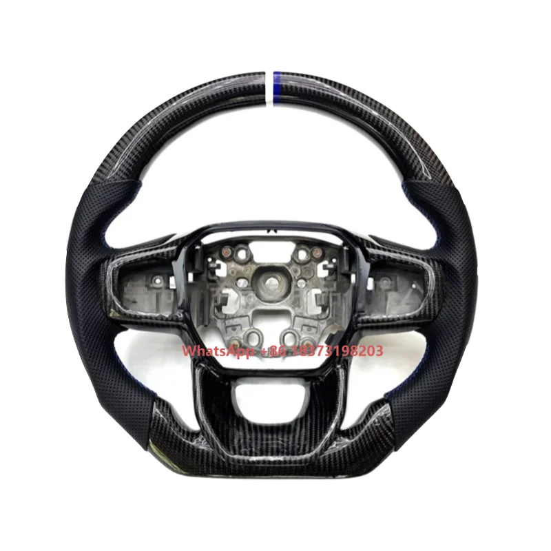 

Рулевое колесо премиум-класса из углеродного волокна для внедорожных грузовиков. Индивидуальная текстура. Противоскользящая ручка. Спортивный дизайн. Прочный и удобный.