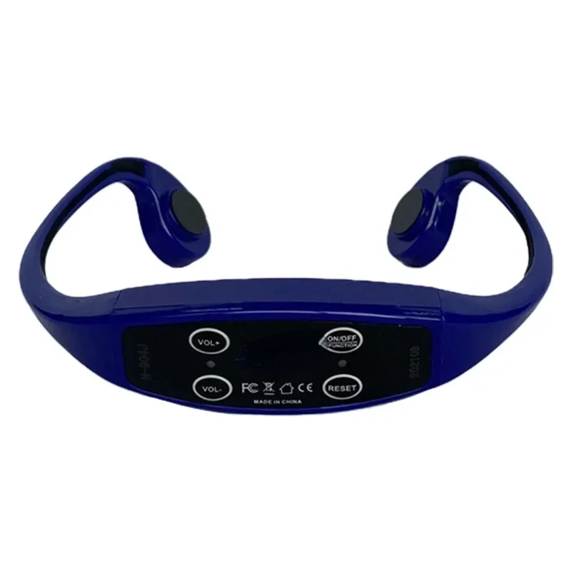 H904 Waterproof Radio Walkie-Talki Bone Conduction Headset Headphone For Swimming Training