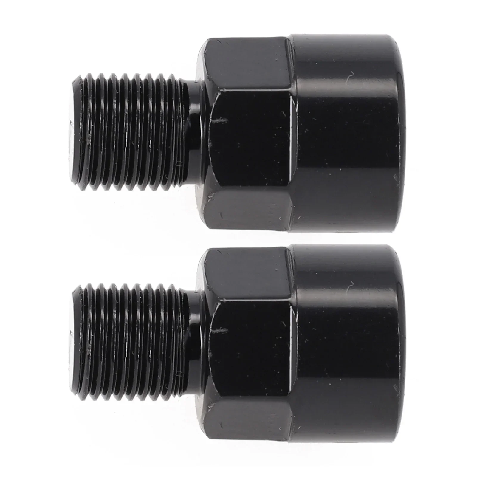 

1 Pair Bicycle Pedal Adapter 1/2 To 9/16inch Aluminum Alloy Convert Axle Pedals Extender Bike Pedal Accessories