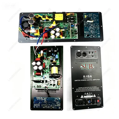 DS-5 D-Class Power Amplifier Audio Module Full Frequency Bass Active Board Stage Rear Stage Replacement Audio Parts