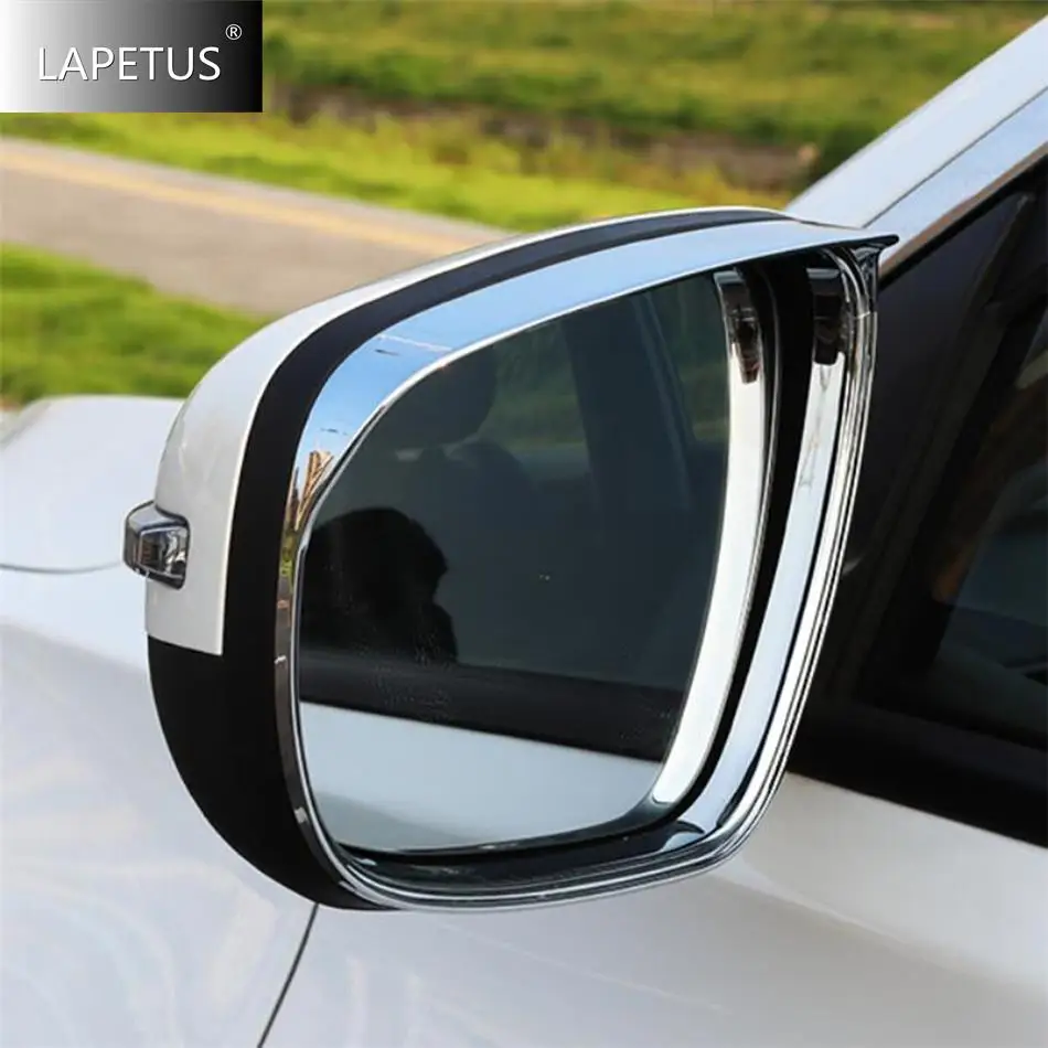 

Rearview Mirror Rain Eyebrow Deflector Blades Rear View Cover Trim For Chery Tiggo 7 / 7 Pro 2020 2021 Car Chrome Accessories