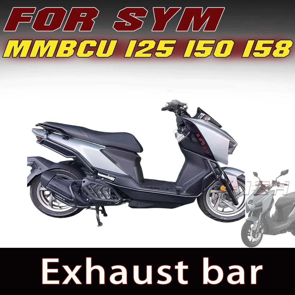 Full Surround Crash Bars Engine Guard Front Rear Bumper Anti-Fall Protector Fit SYM MMBCU 125 150 158