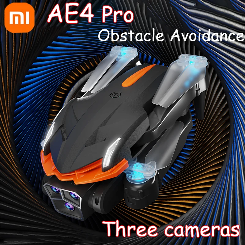 Xiaomi AE4 Pro Drone 8KHD Three Camera Drone 5G Transmission Aerial Photography Professional Obstacle Avoidance Brushless Drone