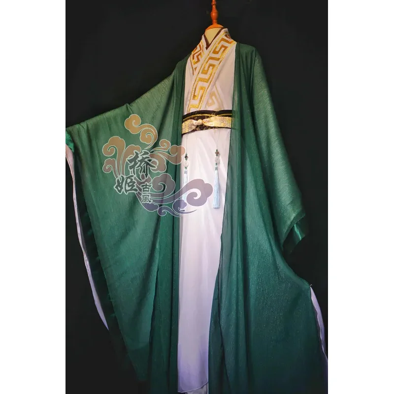 qq34Аниме злодей Система самоспасения Jiu Shen Qingqiu Косплей Древний костюм Hanfu Обувь Опора Хэллоуин Карнавал S