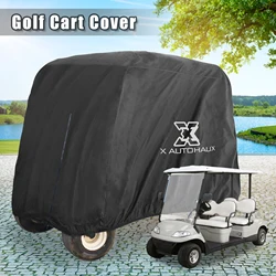 X Autohaux Waterproof Outdoor Dustproof Sun Rain Resistant Golf Cart Protective Cover All-Season 242x122x168cm 285x122x168cm