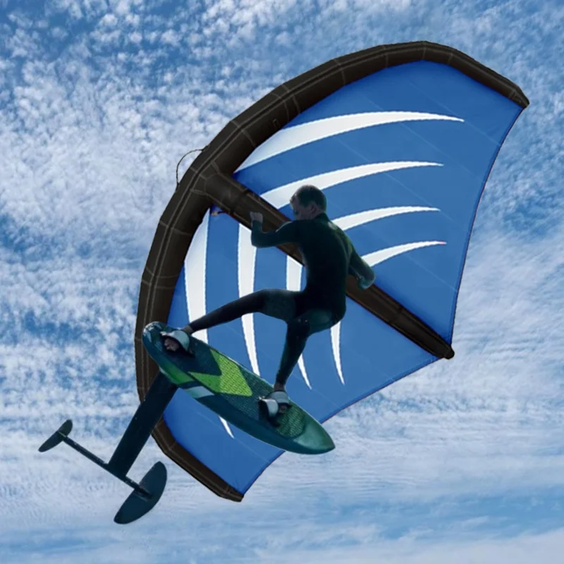 High Quality Hot Sale With Window Air Manual Pump Wing Kite Foil Delta Wing Kite Surfing Kite Wing