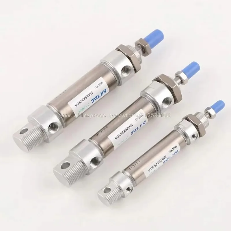 MA16 Series Stainless Steel Mini Cylinder MA16X25SCA/50SCA/75SCA/100SCA with Magnetic Swing Tail Pneumatic Components
