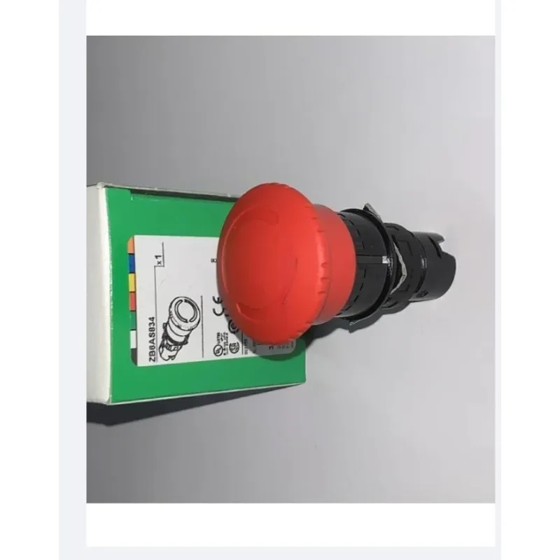 New Original ZB6AS834 ZB6AS934 XB6AS8349B E-Stop Button Switch E-Stop Button