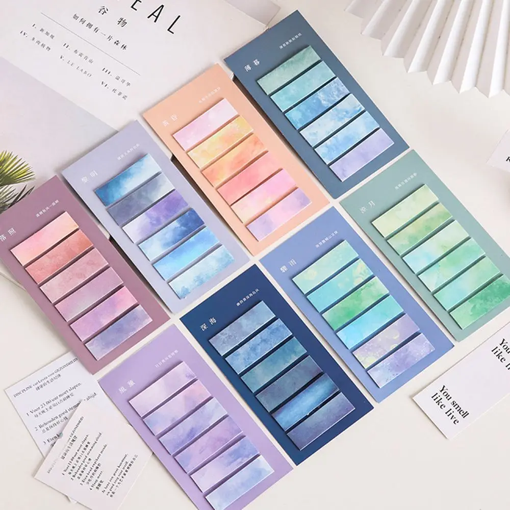 

120 Sheets Notepad School Supplies Stationery Posted It Sticky ​Notes Index Memo Pad ​Paper Sticker Bookmark