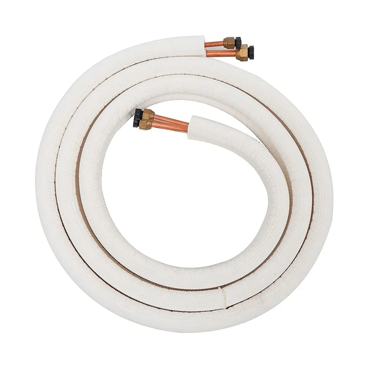 3Meter Air Conditioner Pair Coil Tube 1/4In 3/8In Insulated aluminumWire Set Air Conditioner Parts Refrigerant Tube