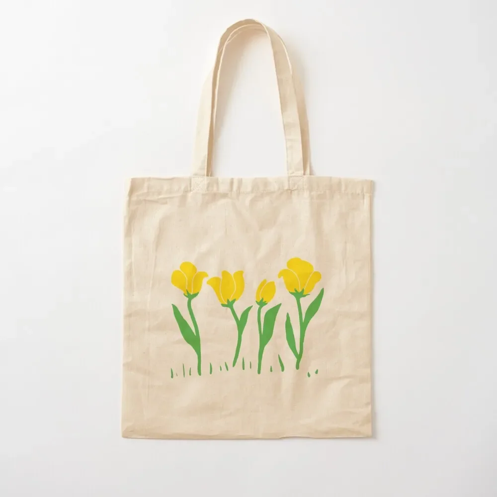 Tulips (yellow) Tote Bag Woman shopper bag Handbags Women's bag