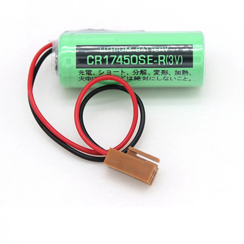 3pcs/lot CR17450SE-R 3V Lithium Battery Unrechargeable for CNC PLC Machine Parts