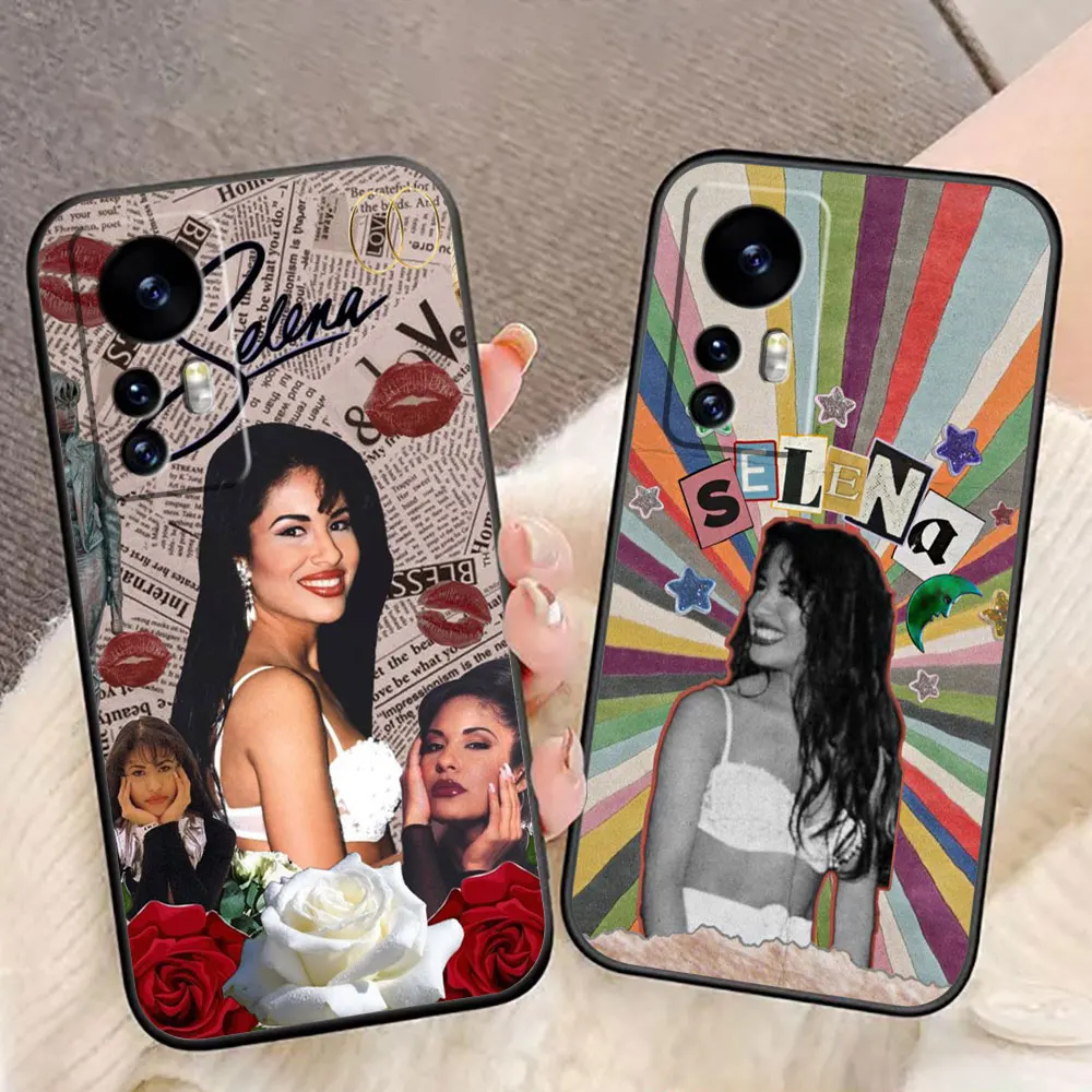 S-Selena Q-Quintanilla Phone Case For Xiaomi 13 12 12T 11 11T 10T 9 LITE POCO F6 F5 F4 F3 M6 M5 M4 M3 X5 X4 GT Case Funda Shell