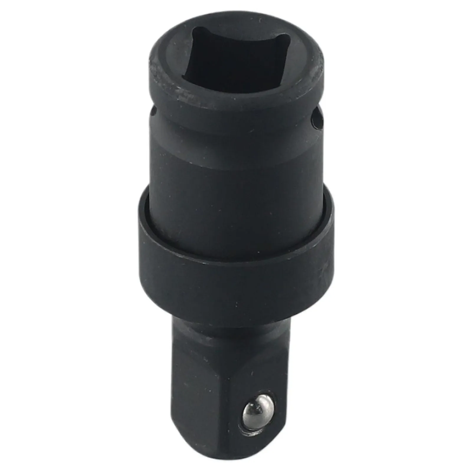 Swivel Joint 1/2 inch for Electric Wrench with Spring Loaded Ball Lock to Minimize Socket Displacement During Dynamic Operation