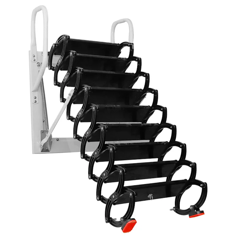 

Simple folding invisible multifunctional ladder