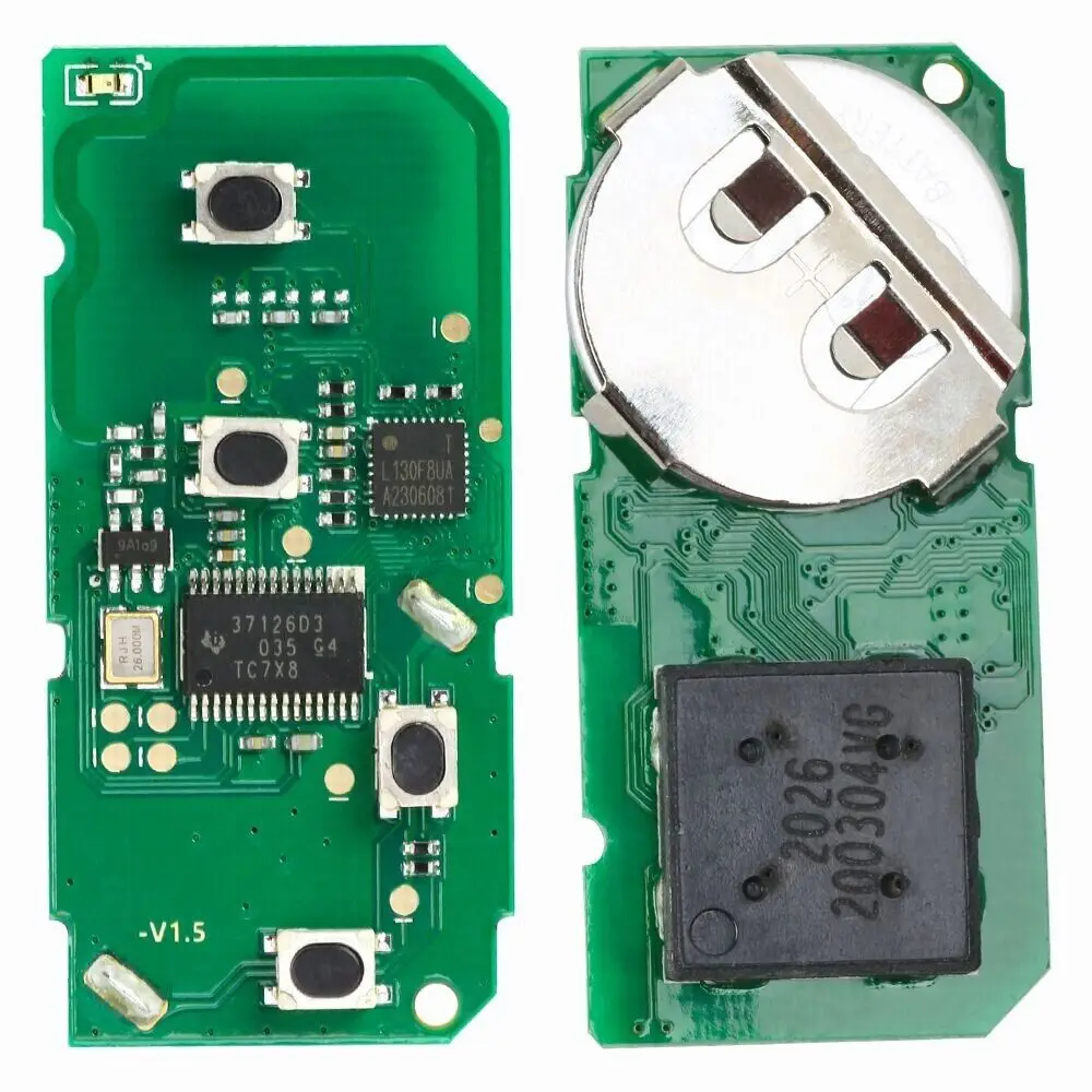 KEYECU 271451-3370 مفتاح بعيد ذكي بدون مفتاح 314.3 ميجا هرتز فوب لتويوتا أفالون كامري كورولا فينزا بريوس 2009 2010 2011 2012 2013