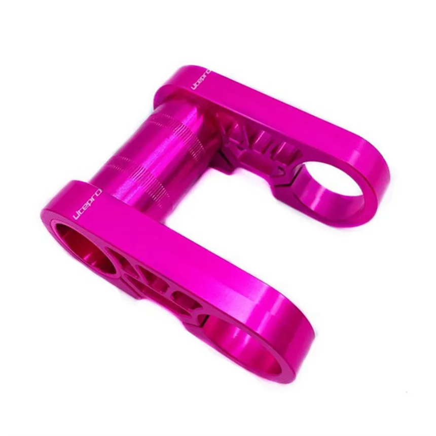 LP Litepro Folding Bike Double Handlebar Stem  For Birdy Bicycle Aluminum Alloy 31.8mm Adjustment Extension Stem