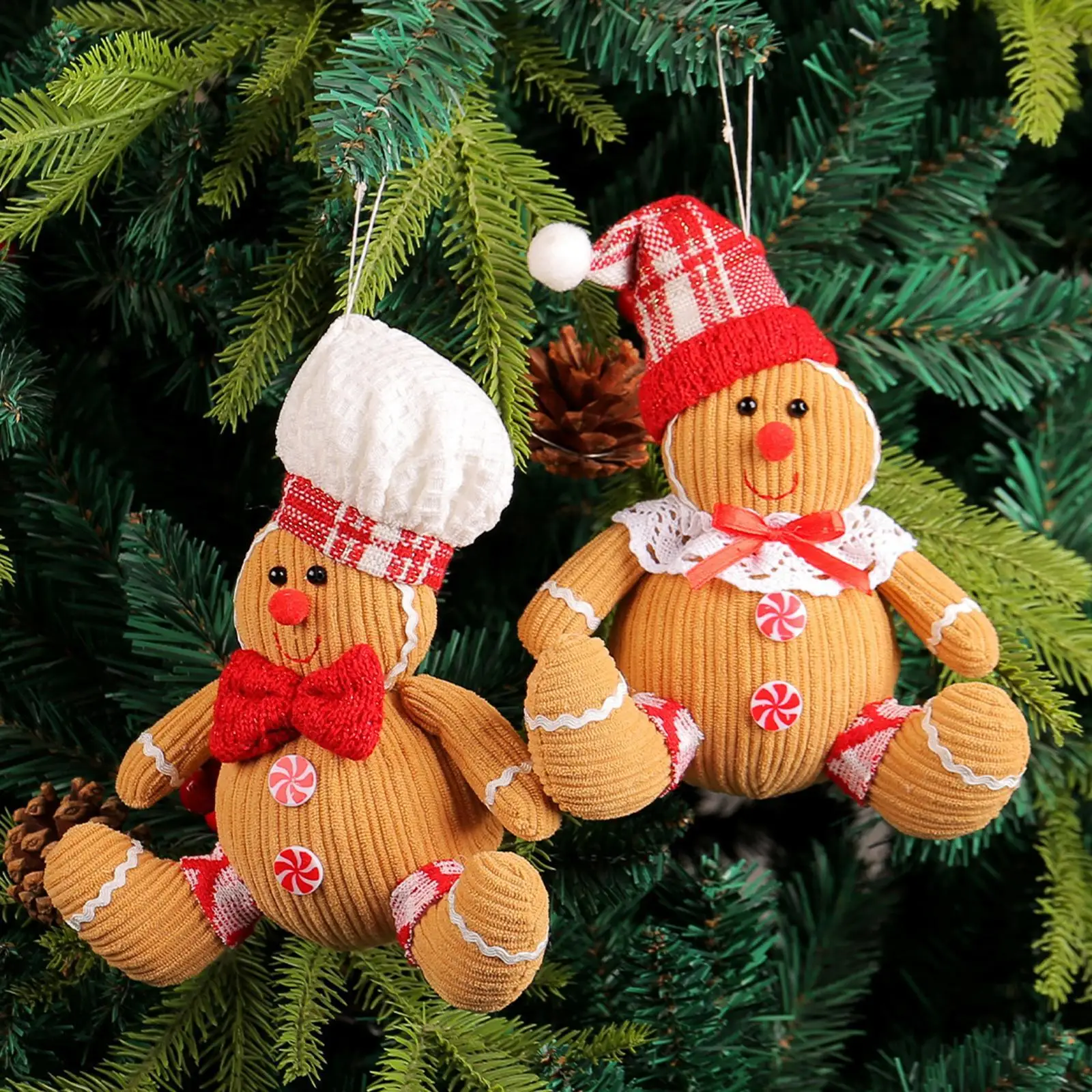 

Gingerbread Christmas Decoration Decorative for Living Room Bedroom Table