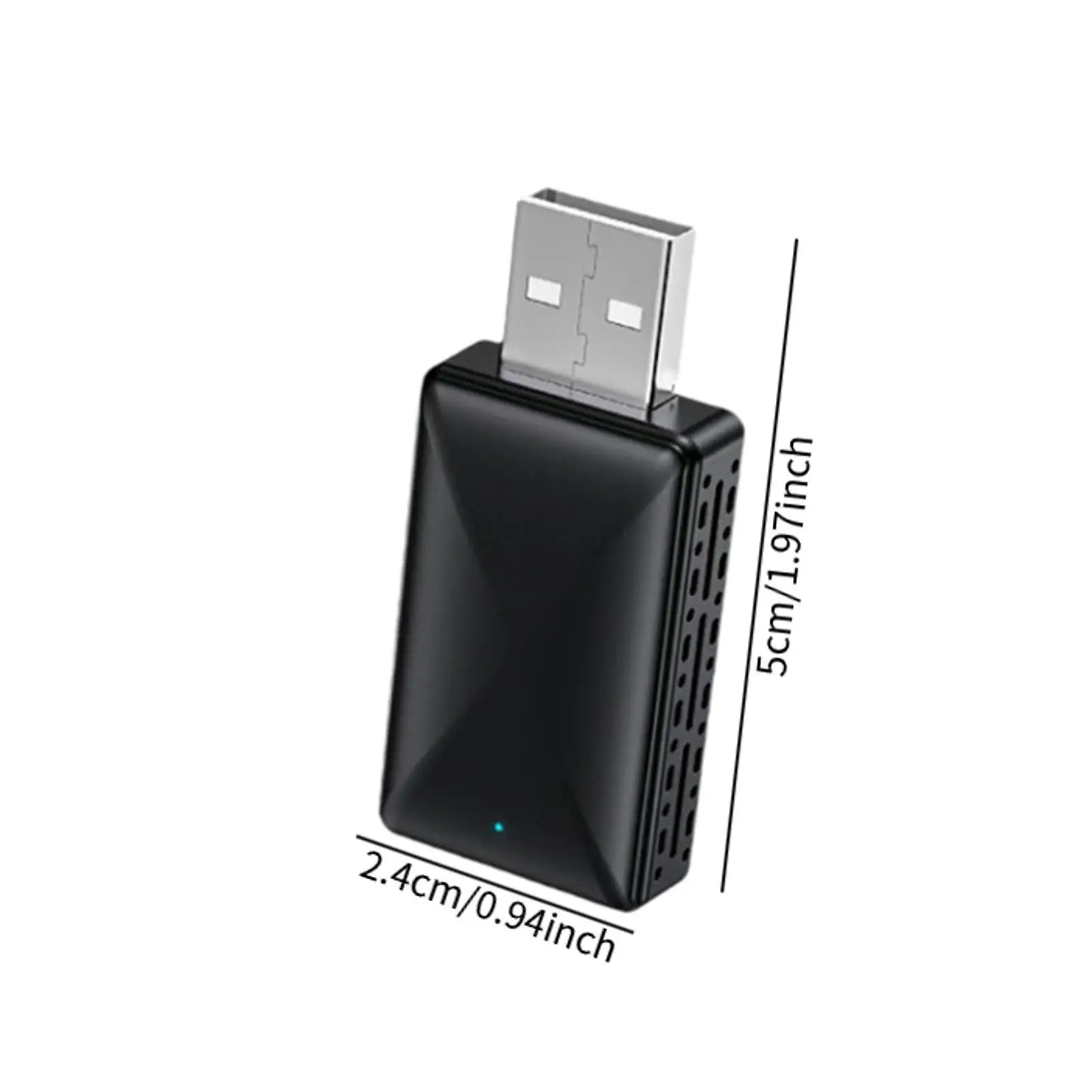 Mini Auto Adapter 5V USB Fast and Stable Car Adapter Converts Wired to High