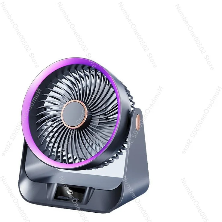 

Air Circulator Turbine Convection Intelligent Timing Desktop Electric Fan Household Desk Fan Energy-Saving Wall-Mounted Fan