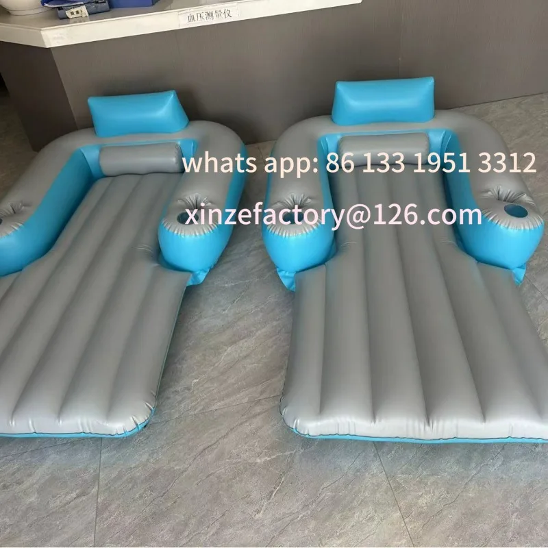 

Inflatable Electric Floating Row with Abrasives Built-in Electric Propeller Outdoor Swimming Pool Water Folding Backrest Adult L