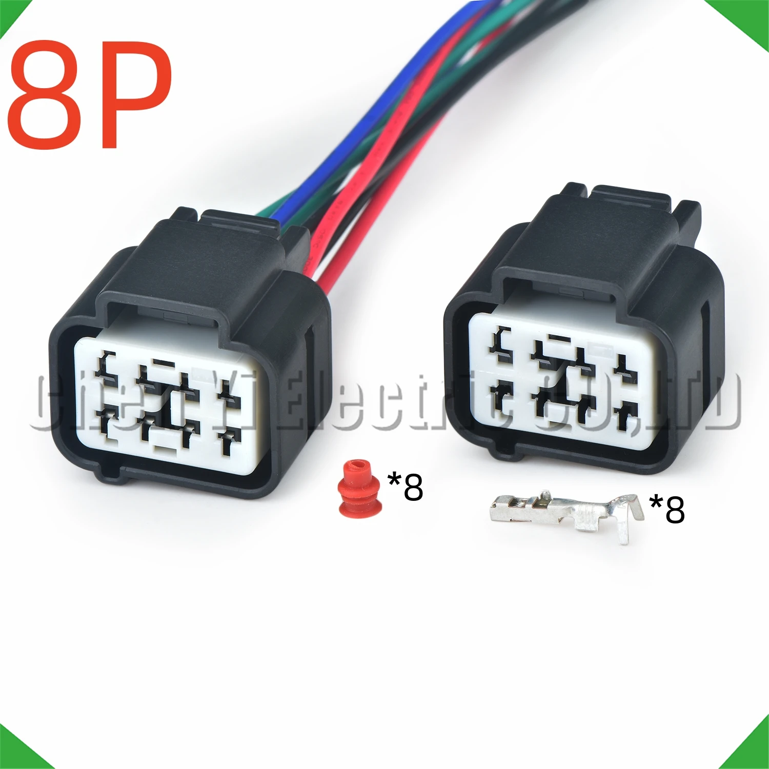 8 Pin Automotive Connectors headlight Air conditioning pump Wire harness Plug MG645880-5 For Hyundai Kia