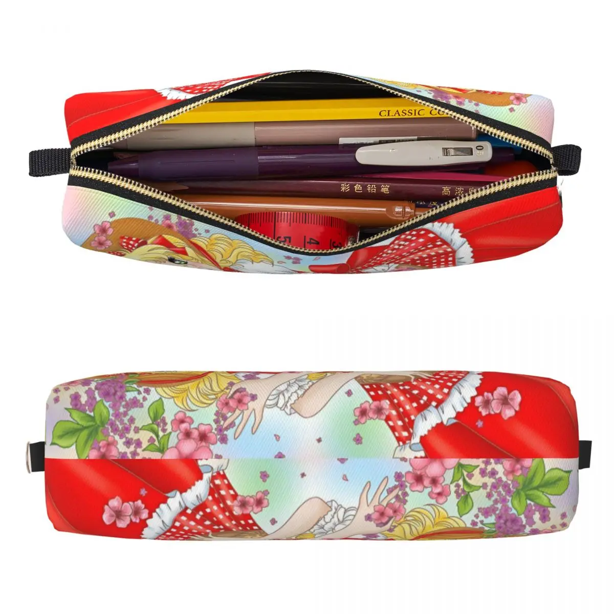 أنيمي مانغا كاندي كاندي مقلمة متعة القلم حقيبة فتاة صبي تخزين كبير الطلاب مدرسة سستة pencelcases #2