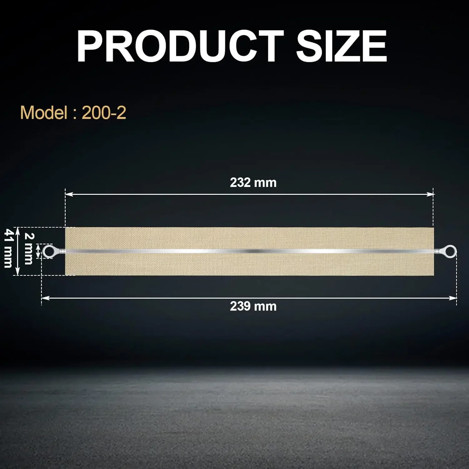 10 Pieces Impulse Sealer Heating Element Service Spare Repair Parts Kit 2/3/4/5mm Heat Sealers Strips Replacement Elements