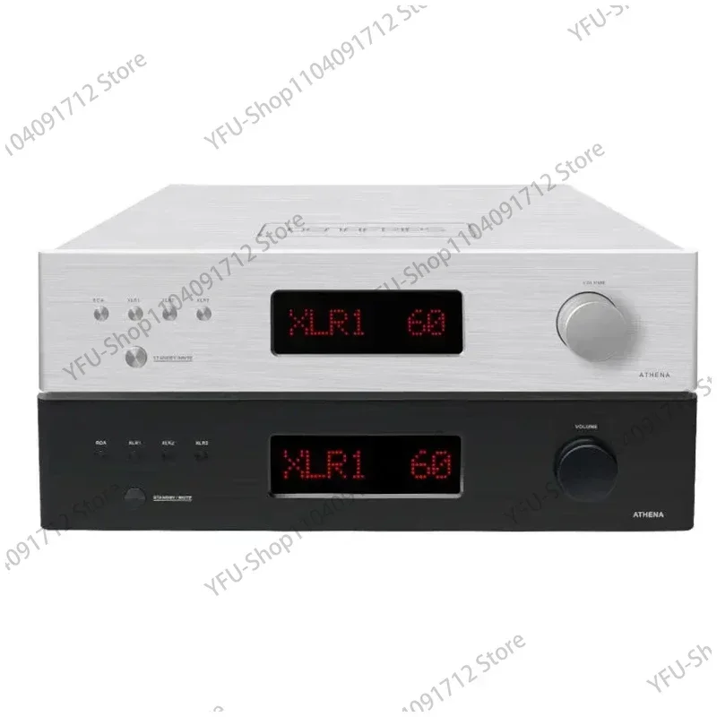 12Th Class A Balanced - Pre Amp Preamp Amplifier Line Stage 60 Steps RCA XLR Input Output