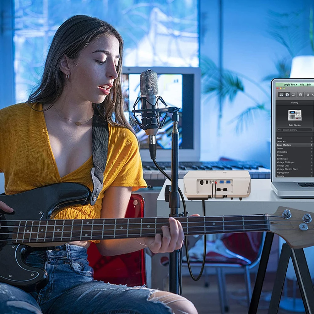 Headphone Amplifier - XLR-2 RCA 케이블 XLR 남성/여성-듀얼 RCA