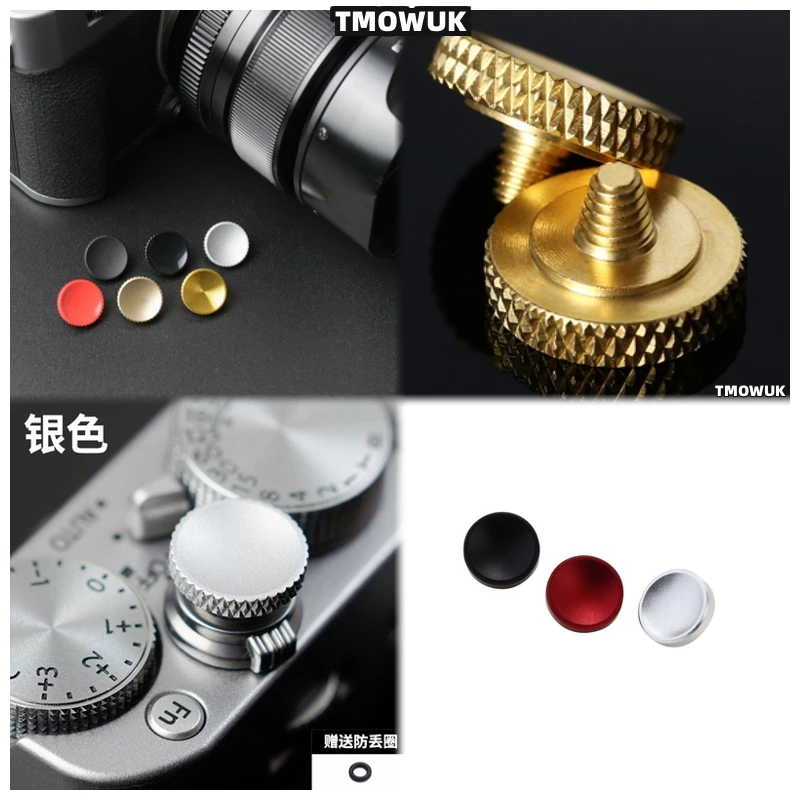 

For Fujifilm XT1 XT2 XT30II XE1 XE4 X10 X20 X30 STX2 Camera Button, Aluminum Precision For Best Handling.