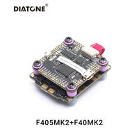 DIATONE MAMBA F405 MK2 F40 STACK 3-6S MPU6000 F4 Flight Controller 40A BLHELIS 4in1 ESC for RC FPV Racing Freestyle Drones DIY