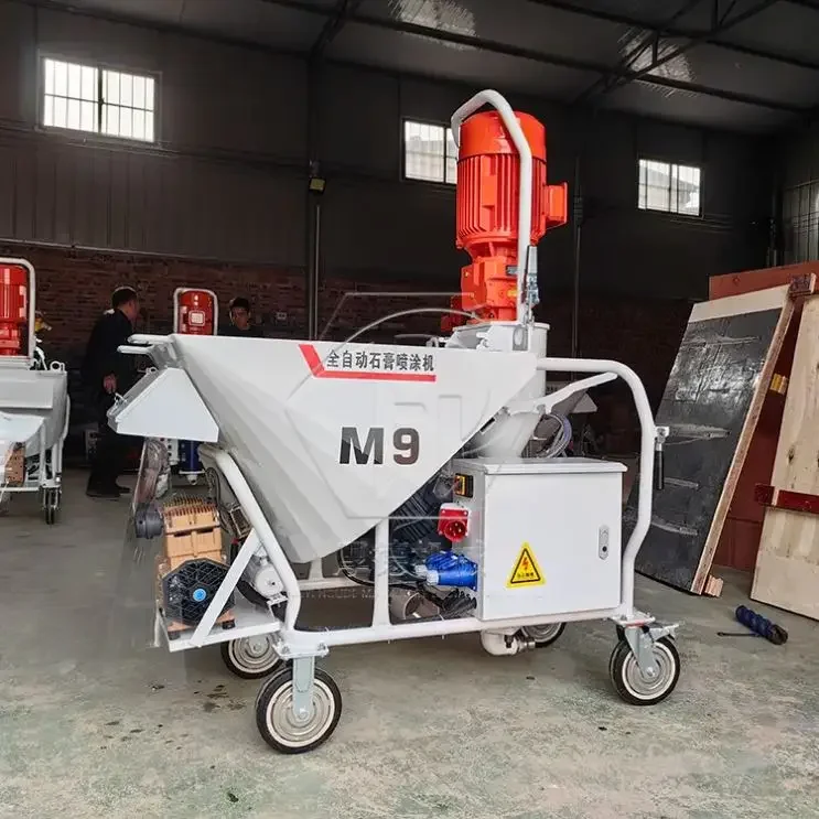 

220v 380v Customized wall reinforcement gypsum spraying machine plastering machine