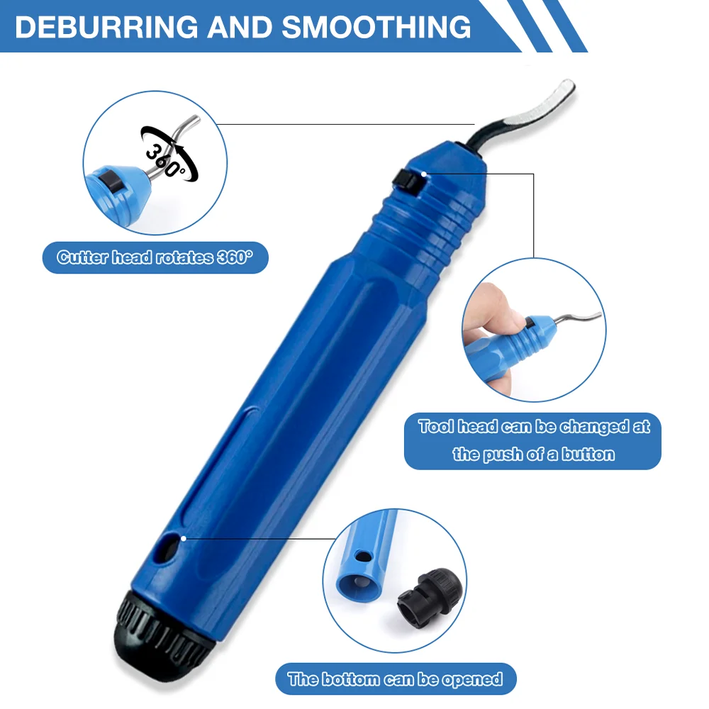 Air Conditioning Copper Tube Expander, HVAC Maintenance Tools, Home Copper Tube Expander,Pipe Expansion Tools, Deburring Scraper