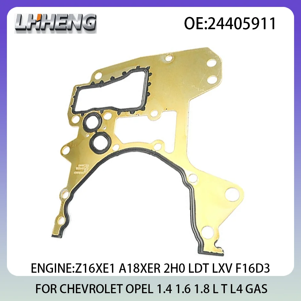 

Timing Cover Set Oil Pump Gasket For 24405911 1.4 1.6 1.8 L T L4 GAS CHEVROLET ASTRA AVEO OPEL CORSA Z16XE1 A18XER 2H0 2000-2018