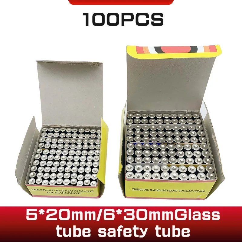 100PCS/lot One Sell 5*20mm 6*30mm Fast Blow Glass Tube Fuses 5x20 6x30 mm 250V 0.5 1 2 3 4 5 6 8 10 15 20 25 30 A AMP Fuse
