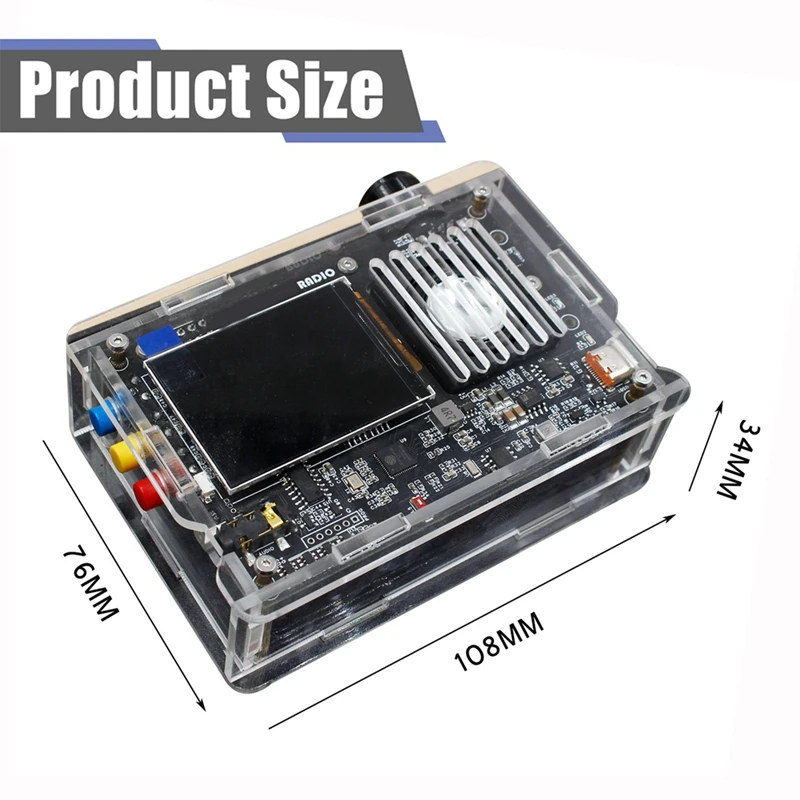 V5A DIY Radio Full Band Kit FM AM MW SW Aviation Band SSB LSB USB Full Band Radio
