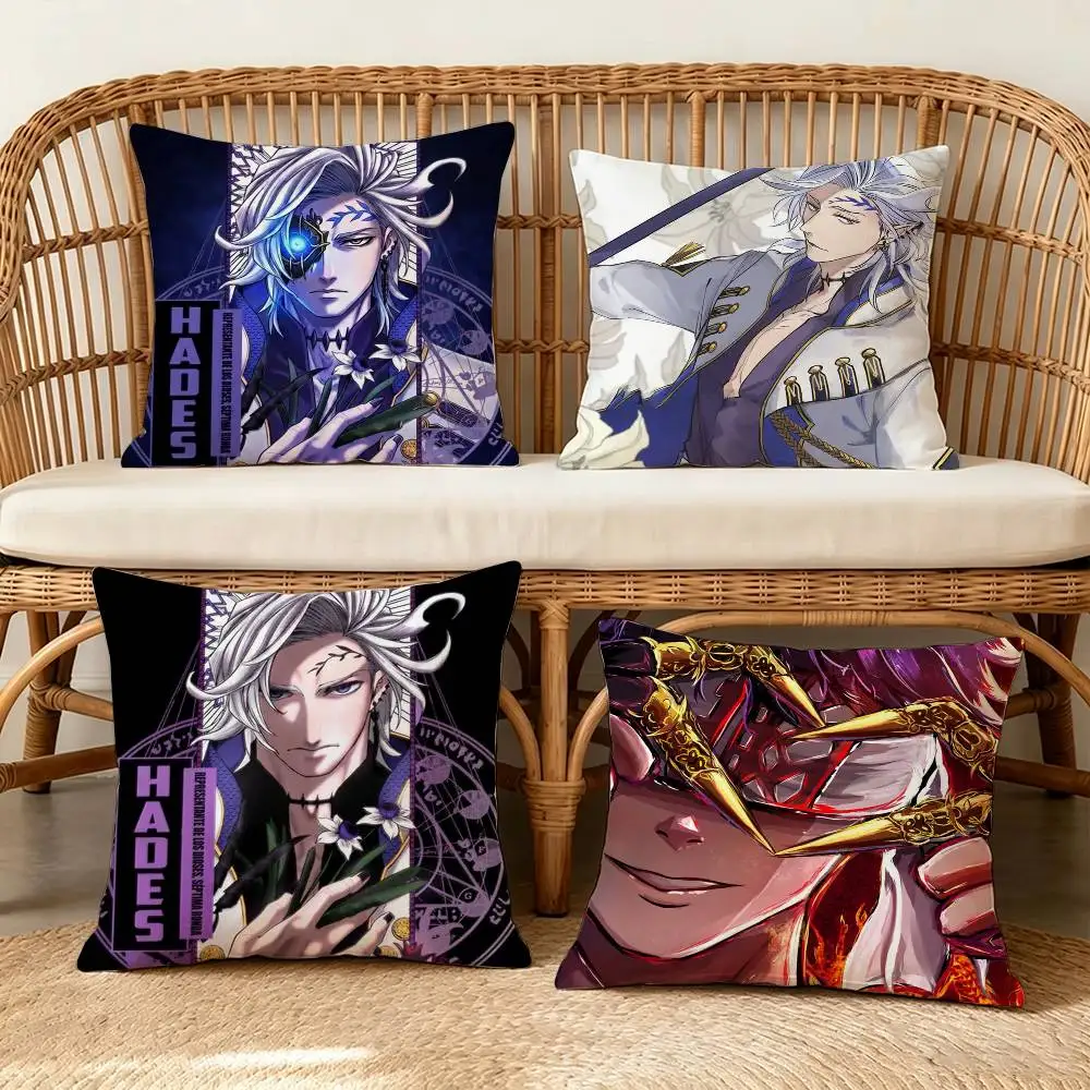 M-Mythology Record of Ragnarok   Office Cushion Pillowcase Car Cushion Cover45X45CM Lumbar Pillowcase Sofa Pillowcover