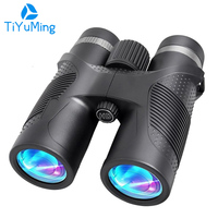 10x42 HD Hunting Birdwatching Binoculars High Magnification with BaK4 Prisms for Professional Birdwatching and Hunting