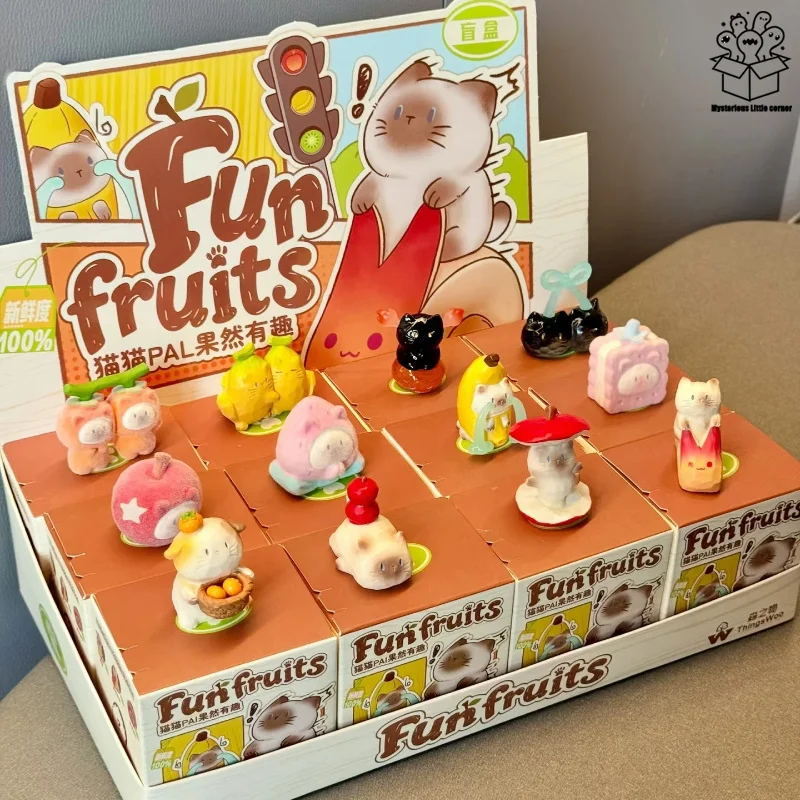 

Милая фигурка кота Пай: очень забавная коллекционная игрушка-сюрприз, креативное украшение для рабочего стола, праздничный подарок