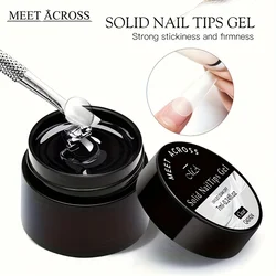 7Ml Solid Uitbreiding Gel Nagellak Non Stick Nail Tips Gel Voor Acryl Nagel Nail Art 3d Carving bloem Gel