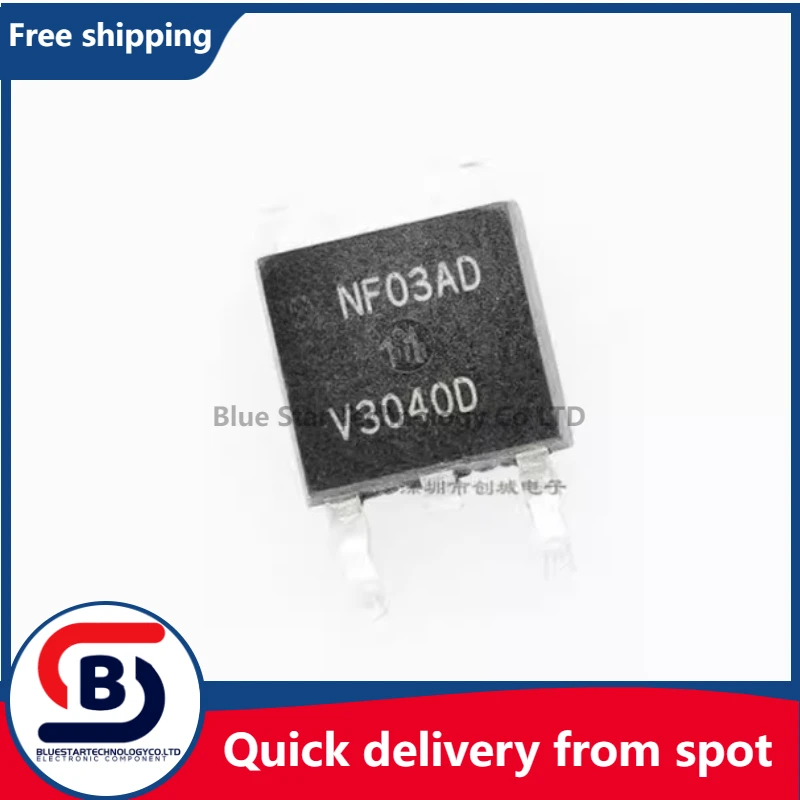 Free Shipping 50pcs/lots V3040D V3040 NEW TO-252 IC In stock!