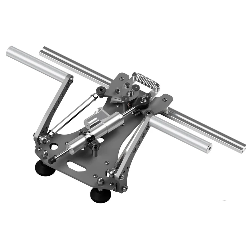 All Metal SN1 Flight Foot Rudder Helicopter Foot Rudder Flight Rudder Pedals Flight Simulator Rudder Pedals Including Damper