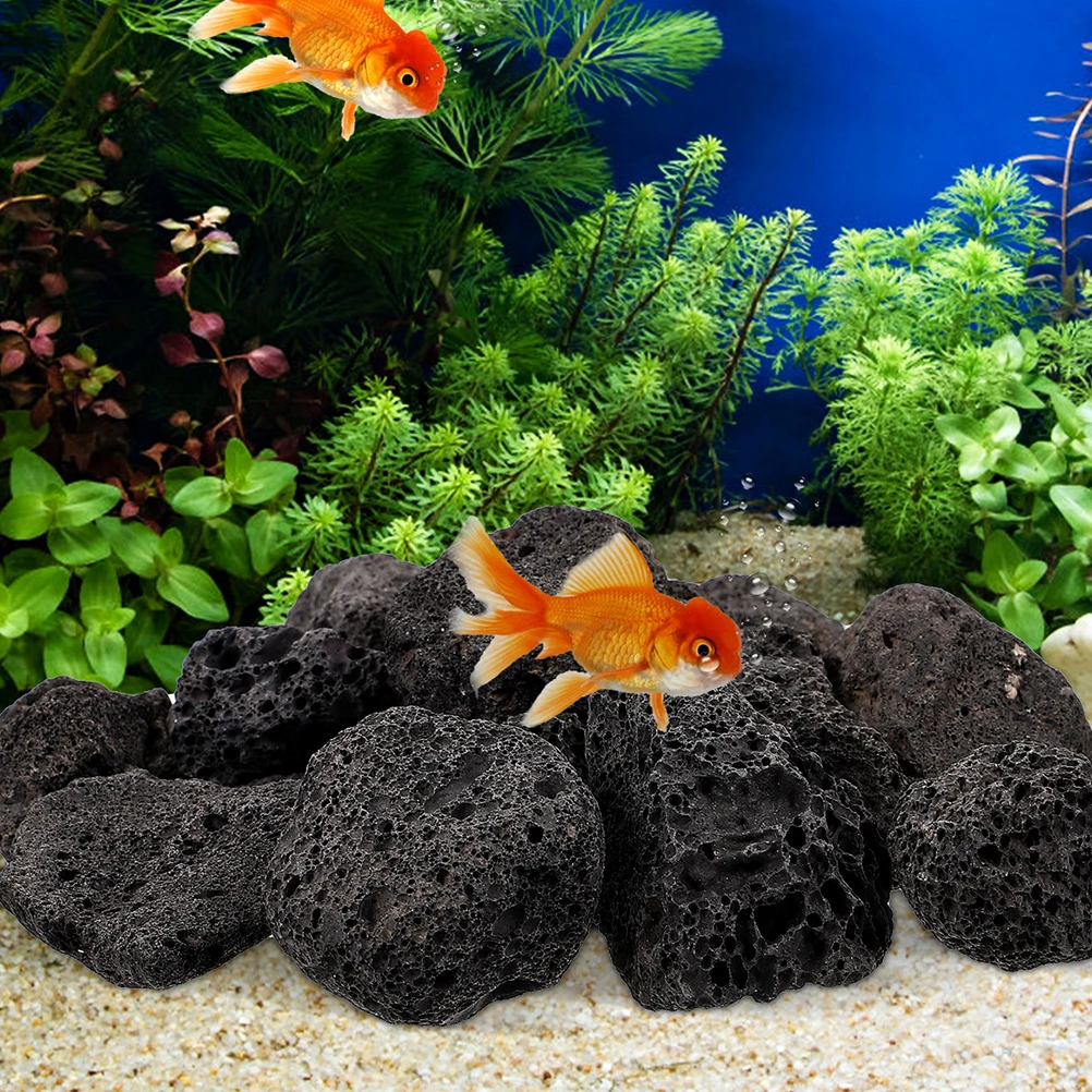 

Volcanic Stone Landscaping Fish Tank Craft Decorate Fake Rock Decorative Rocks Aquarium Stones
