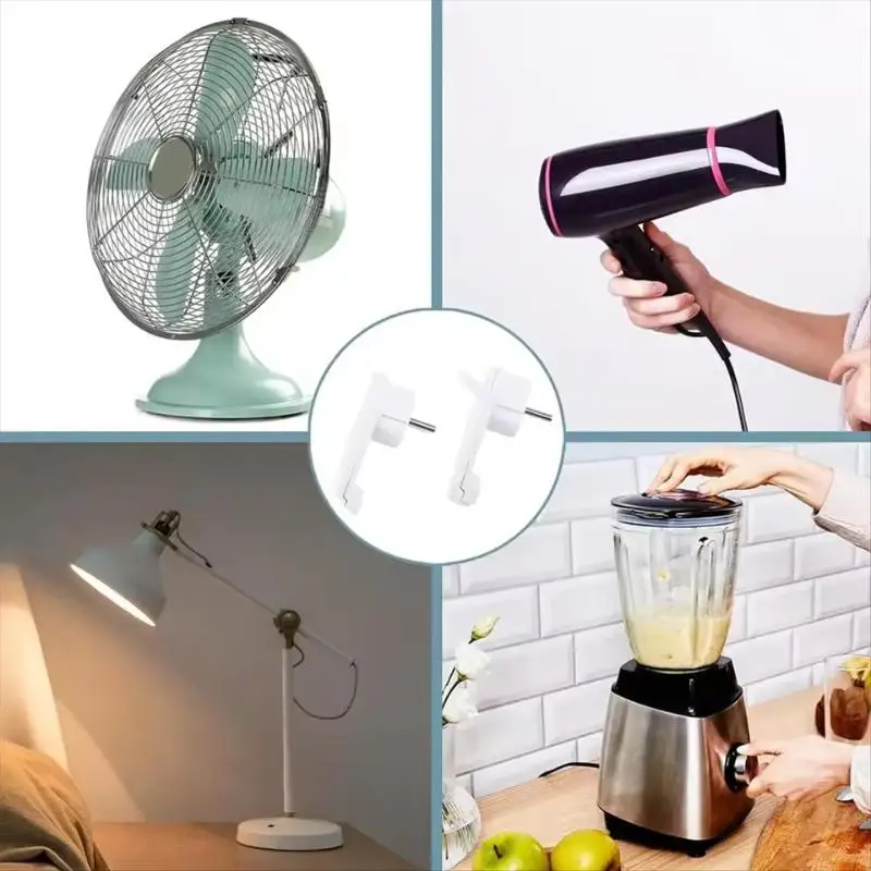 2 peças plugue angular branco plano, plugue plano schuko 250 v (16 a), plugue schuko, plugue schuko plano, plugue da ue