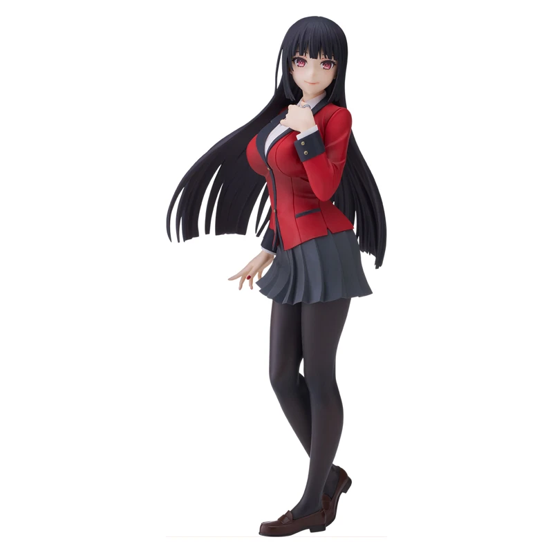 2024 Kakegurui - Compulsive Gambler Jabami Yumeko Saotome Meari 100% Original genuine PVC Action Figure Anime Figure Model