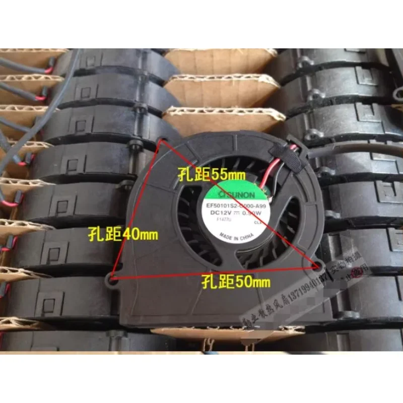 

Ltsf For SUNON EF50101S2-COOO-A99 DC 12V 0.90W 2-Wire Server Cooling Fan