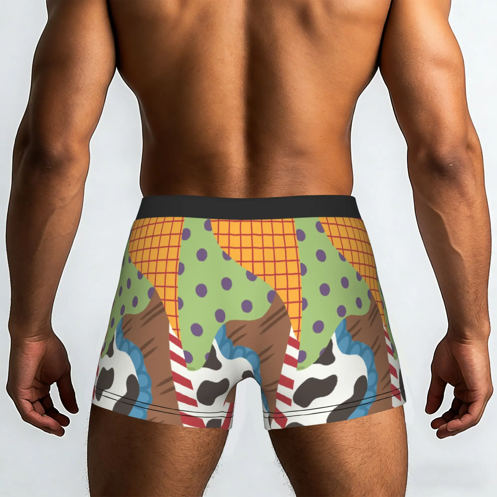Custom T-Toy Cartoon S-Story Underwear Men Printed  Boxer Shorts Panties Briefs Soft Underpants