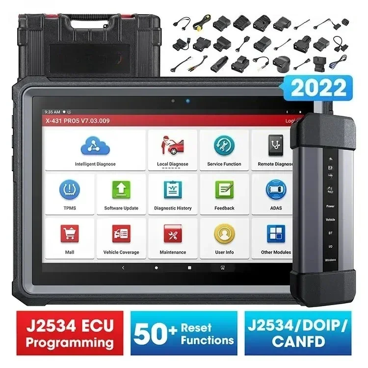 2025 nuevo2023 X-431 Pro5. 24v 5 Euro versión Autotriz Scanner versión Global herramienta automotriz de diagnóstico inteligente